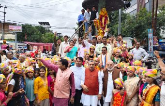 लौह पुरुष सरदार वल्लभभाई पटेल जी की 150वीं जयंती पर भव्य शोभायात्रा एवं विचार गोष्ठी का आयोजन