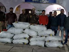 नारियल में छिपा कर ले जा रहा ट्रक से 172 किलो ग्राम अवैध गांजा बरामद